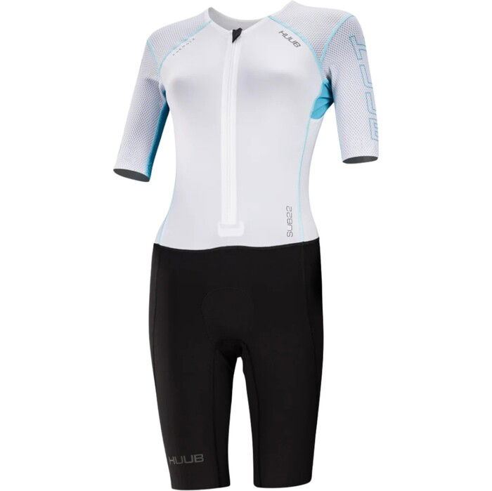 2024 Huub Trisuit Anemoi 2 Sub22 Para Mujer Anewsub22flbw - Negro /blanco / Aqua